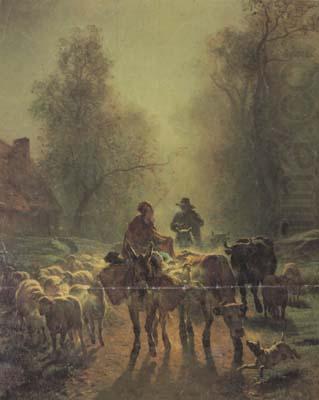 constant troyon On the Way to Market (san05) china oil painting image